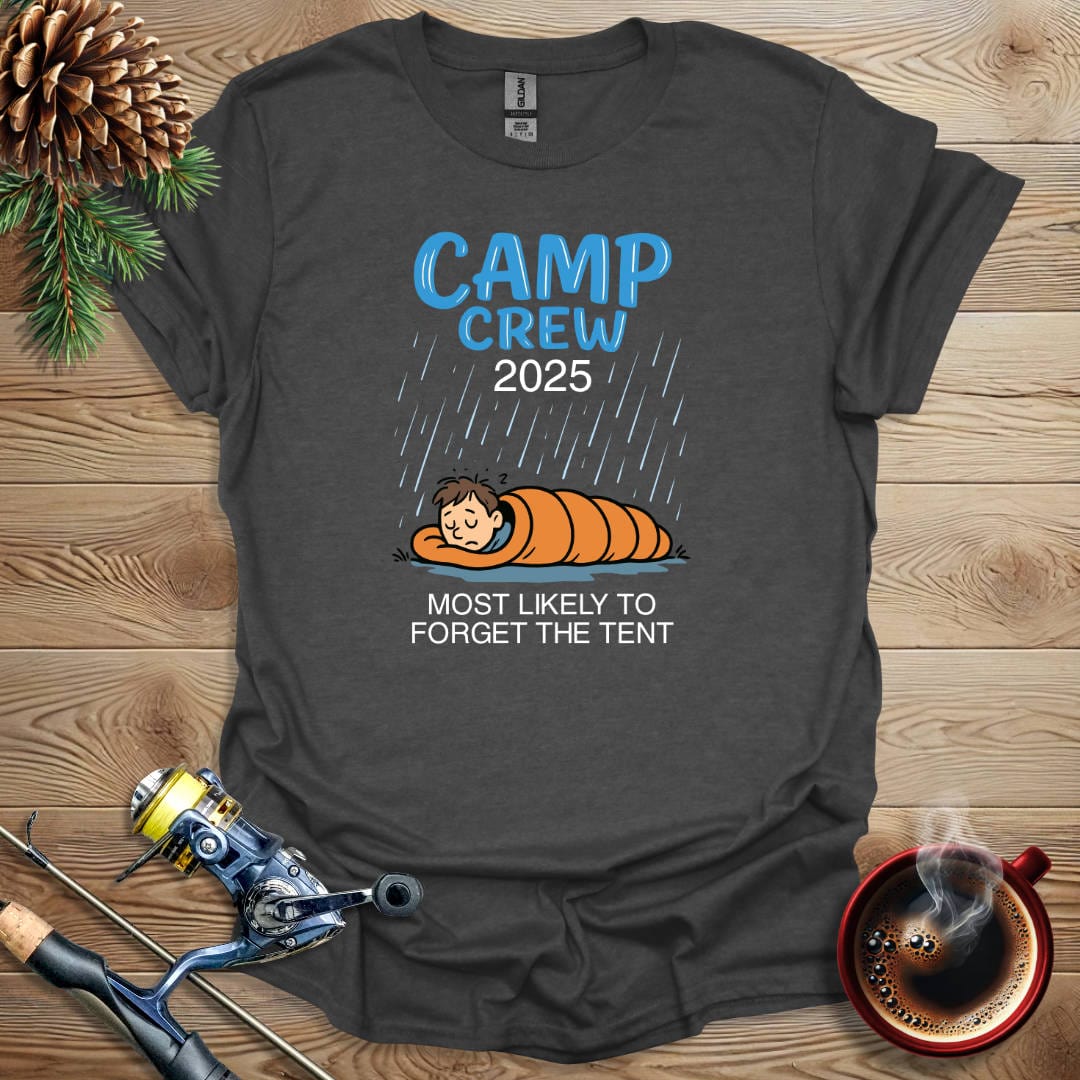 Printify T-Shirt Dark Heather / S Camp Crew 2025 T-Shirt