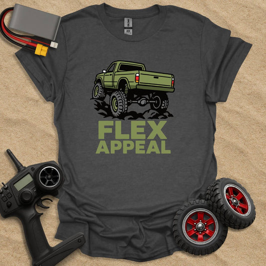 Printify T-Shirt Dark Heather / S Flex Appeal T-Shirt