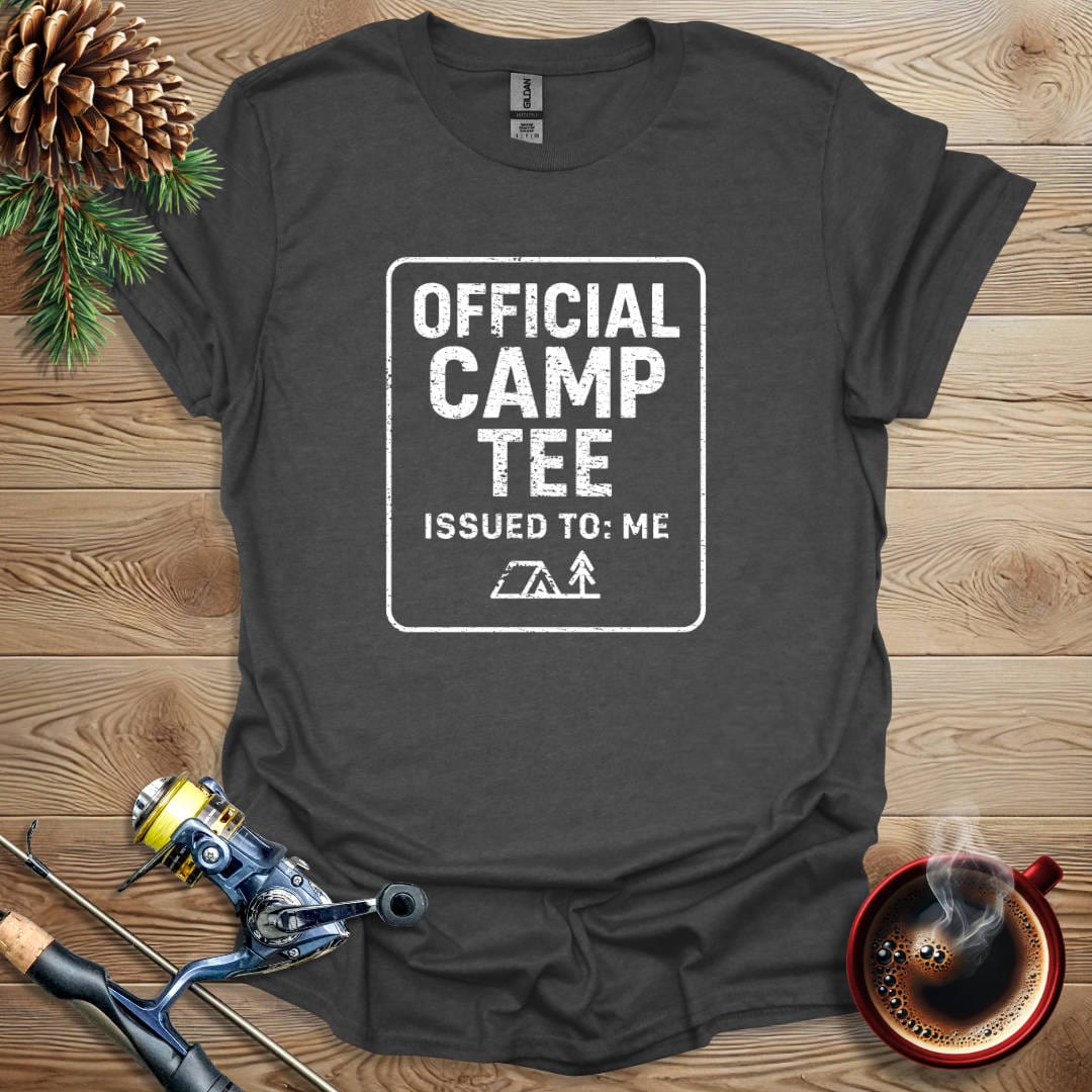 Printify T-Shirt Dark Heather / S Official Camp Tee T-Shirt