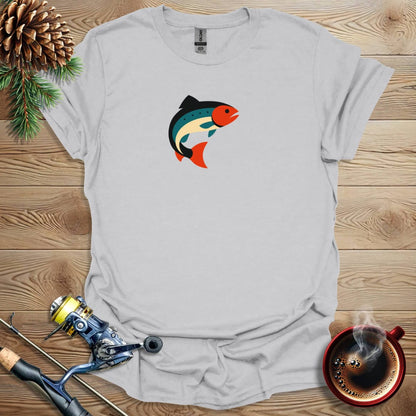 Printify T-Shirt Graphic Trout T-Shirt