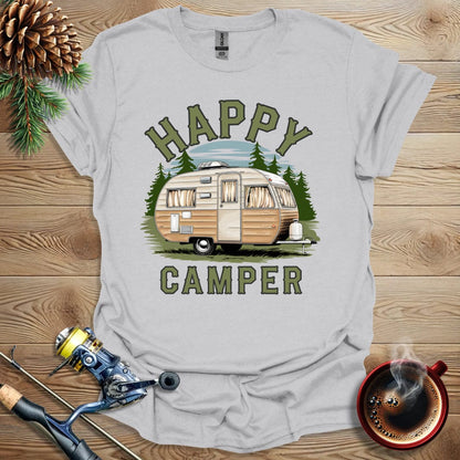 Printify T-Shirt Happy Camper_Color T-Shirt