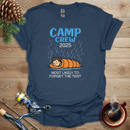 Printify T-Shirt Heather Navy / S Camp Crew 2025 T-Shirt
