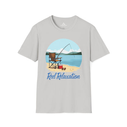 Printify T-Shirt Ice Grey / S Reel Relaxation T-Shirt