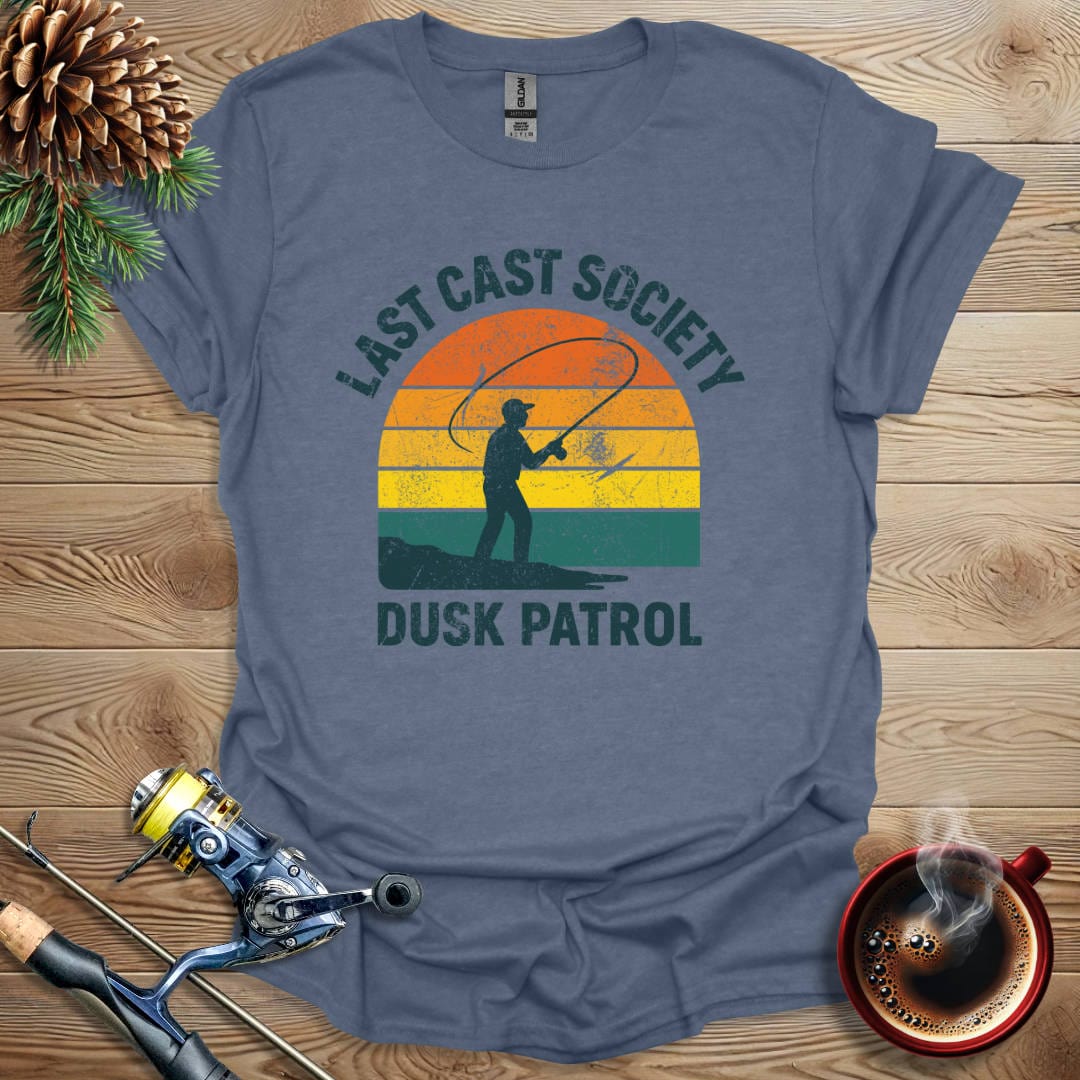 Printify T-Shirt Last Cast Society - Dusk Patrol T-Shirt