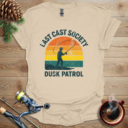 Printify T-Shirt Last Cast Society - Dusk Patrol T-Shirt