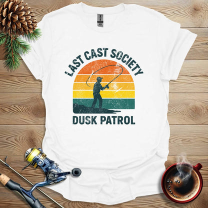 Printify T-Shirt Last Cast Society - Dusk Patrol T-Shirt