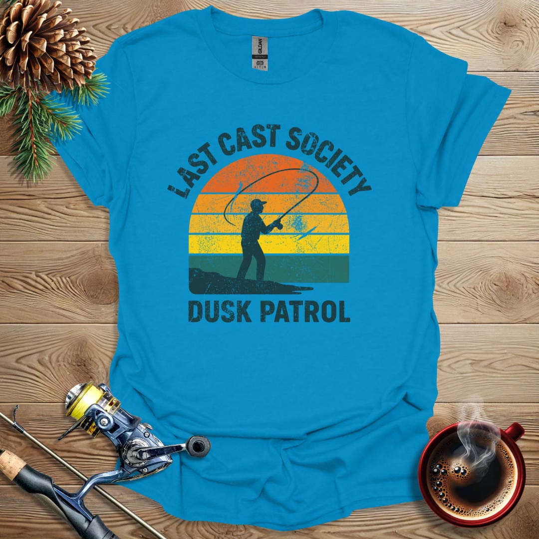 Printify T-Shirt Last Cast Society - Dusk Patrol T-Shirt
