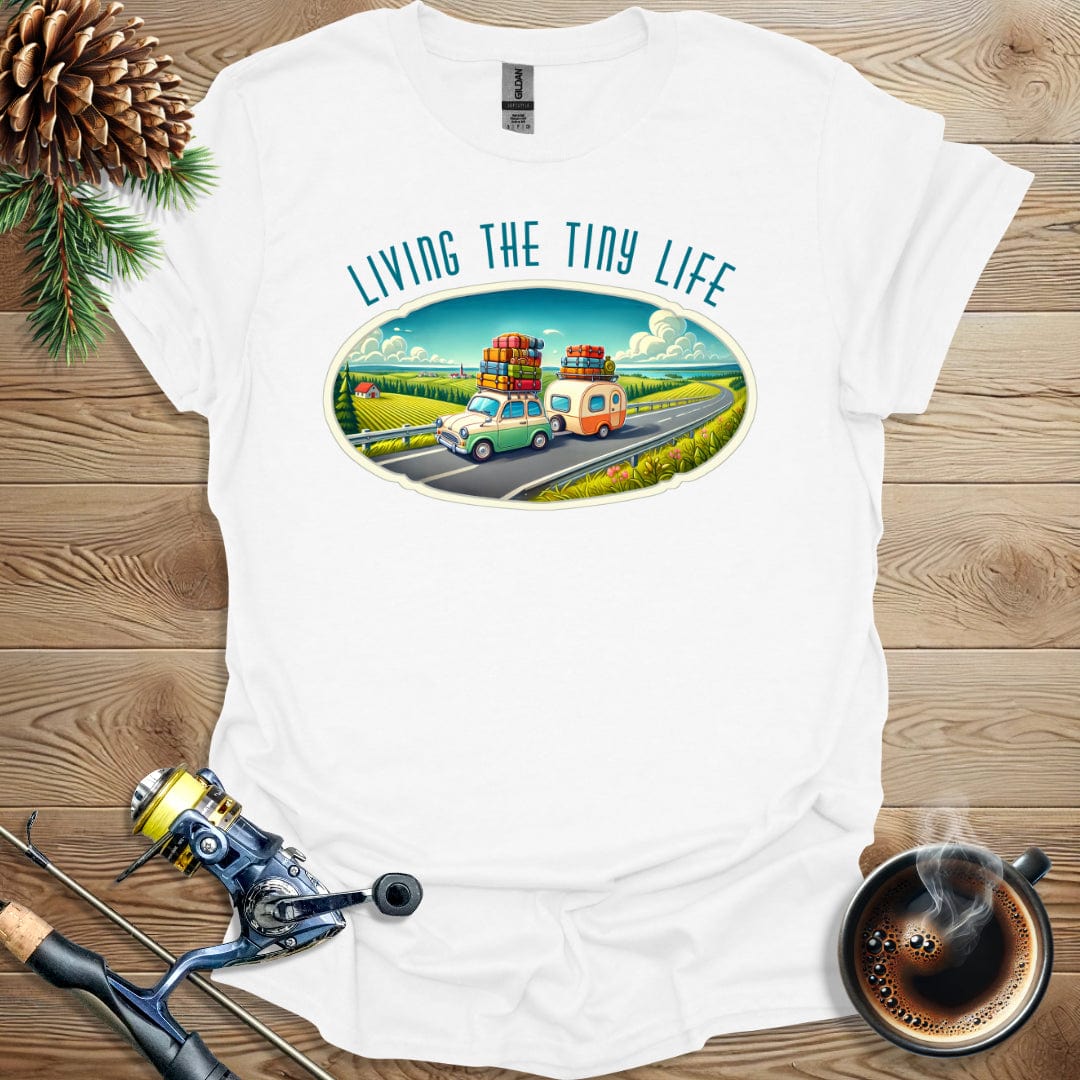 Printify T-Shirt Living The Tiny Life T-Shirt