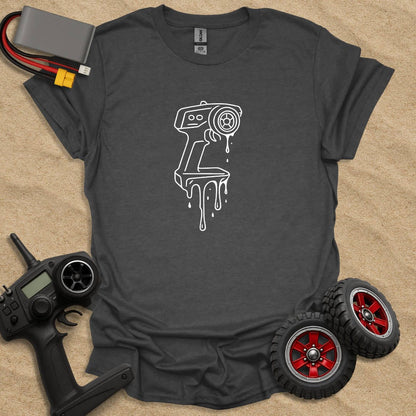 Printify T-Shirt Melting Remote T-Shirt