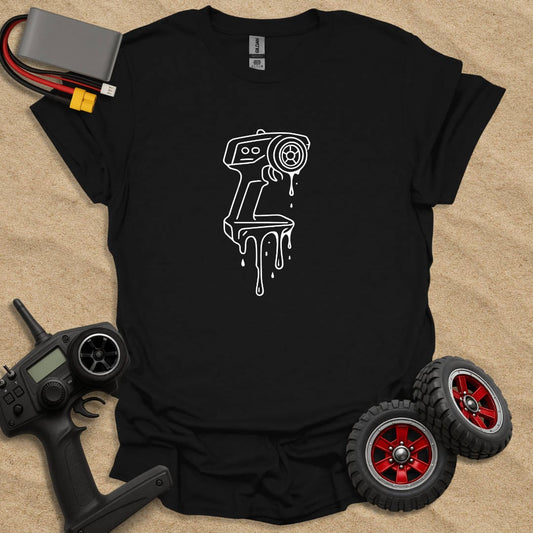 Printify T-Shirt Melting Remote T-Shirt