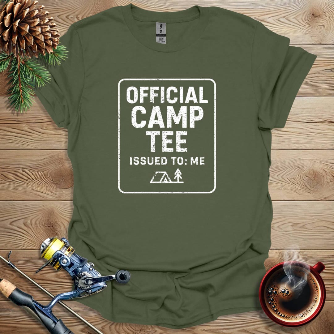 Printify T-Shirt Military Green / S Official Camp Tee T-Shirt