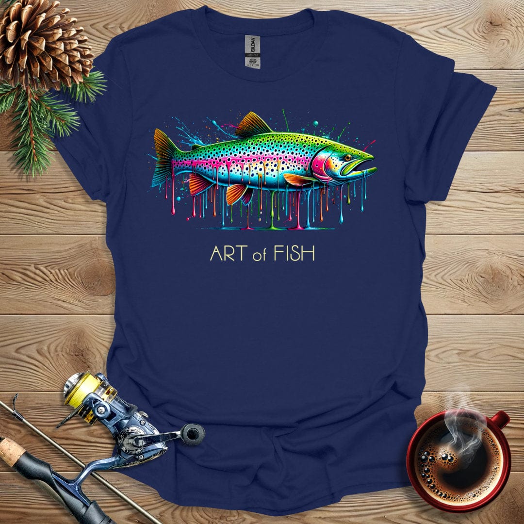 Art Of Fish Paint T-Shirt only – Camp Fish Apparel