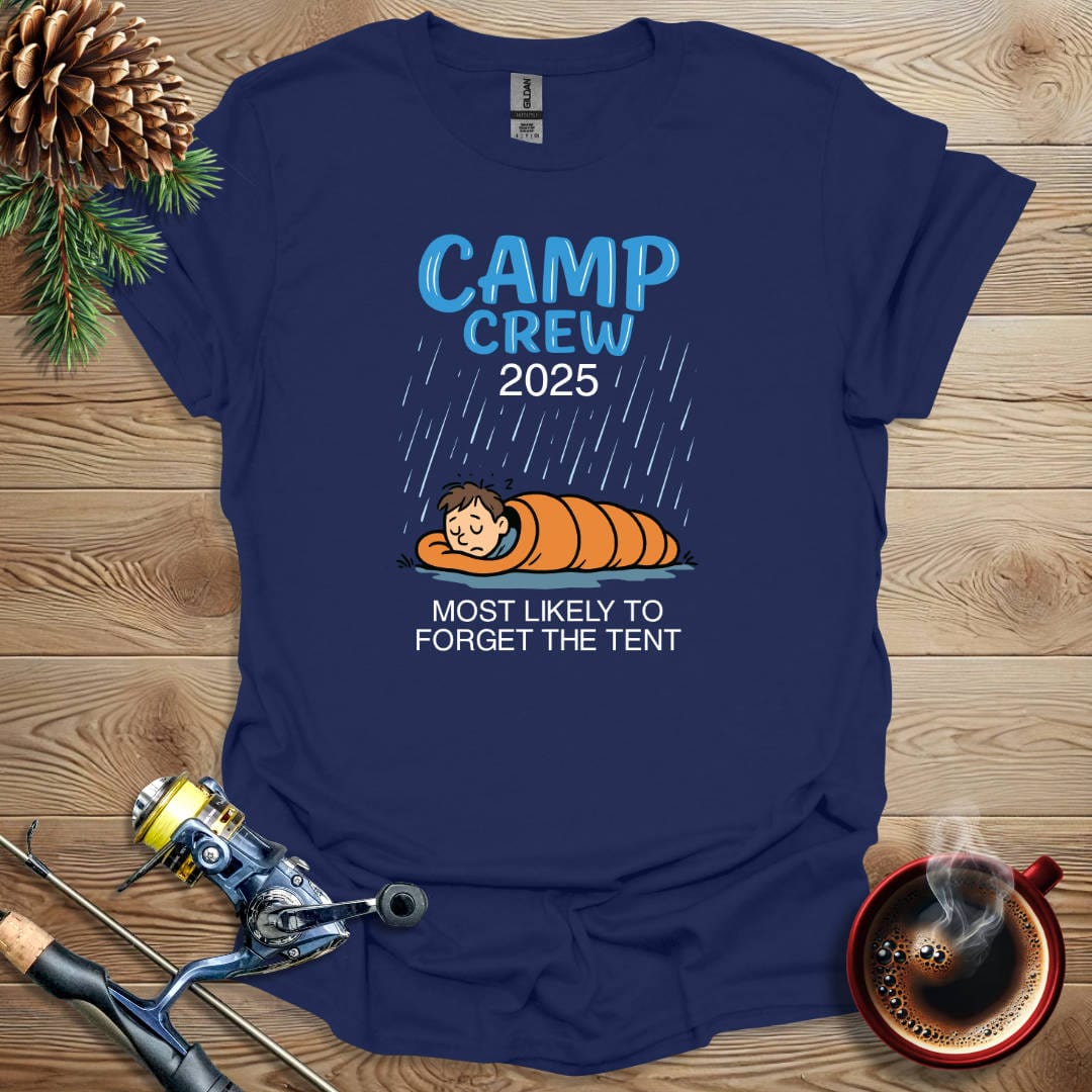 Printify T-Shirt Navy / S Camp Crew 2025 T-Shirt