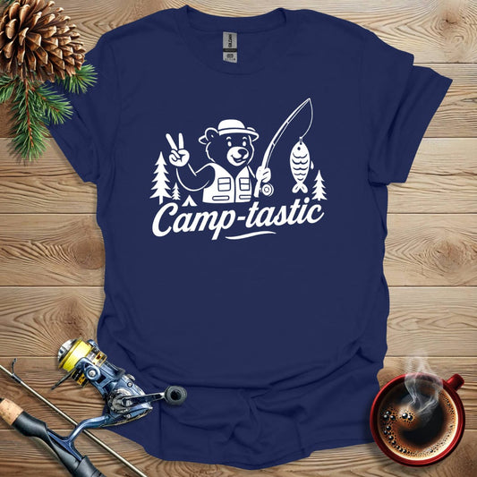 Printify T-Shirt Navy / S Camp-tastic T-Shirt