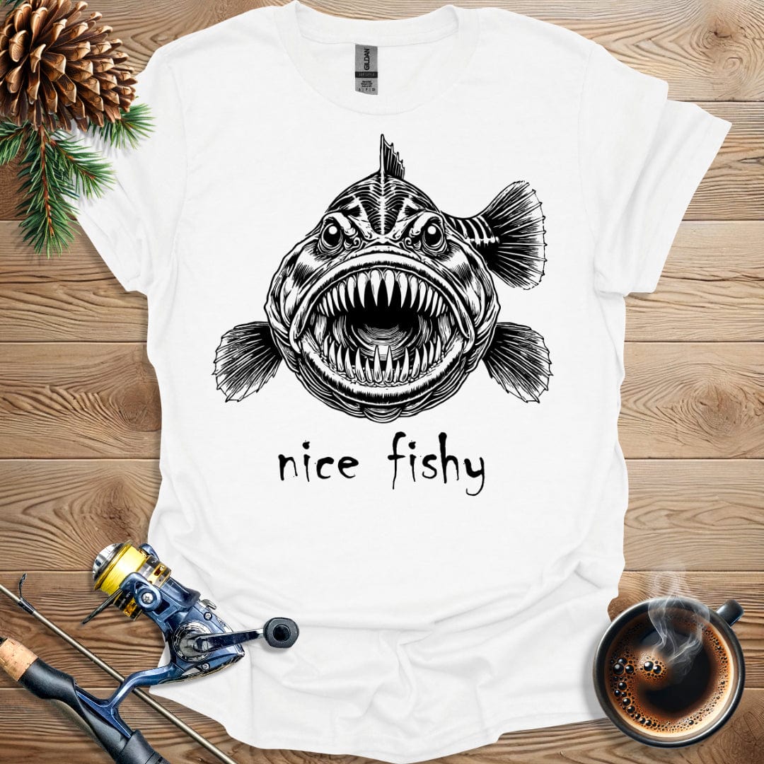 Printify T-Shirt Nice Fishy T-Shirt