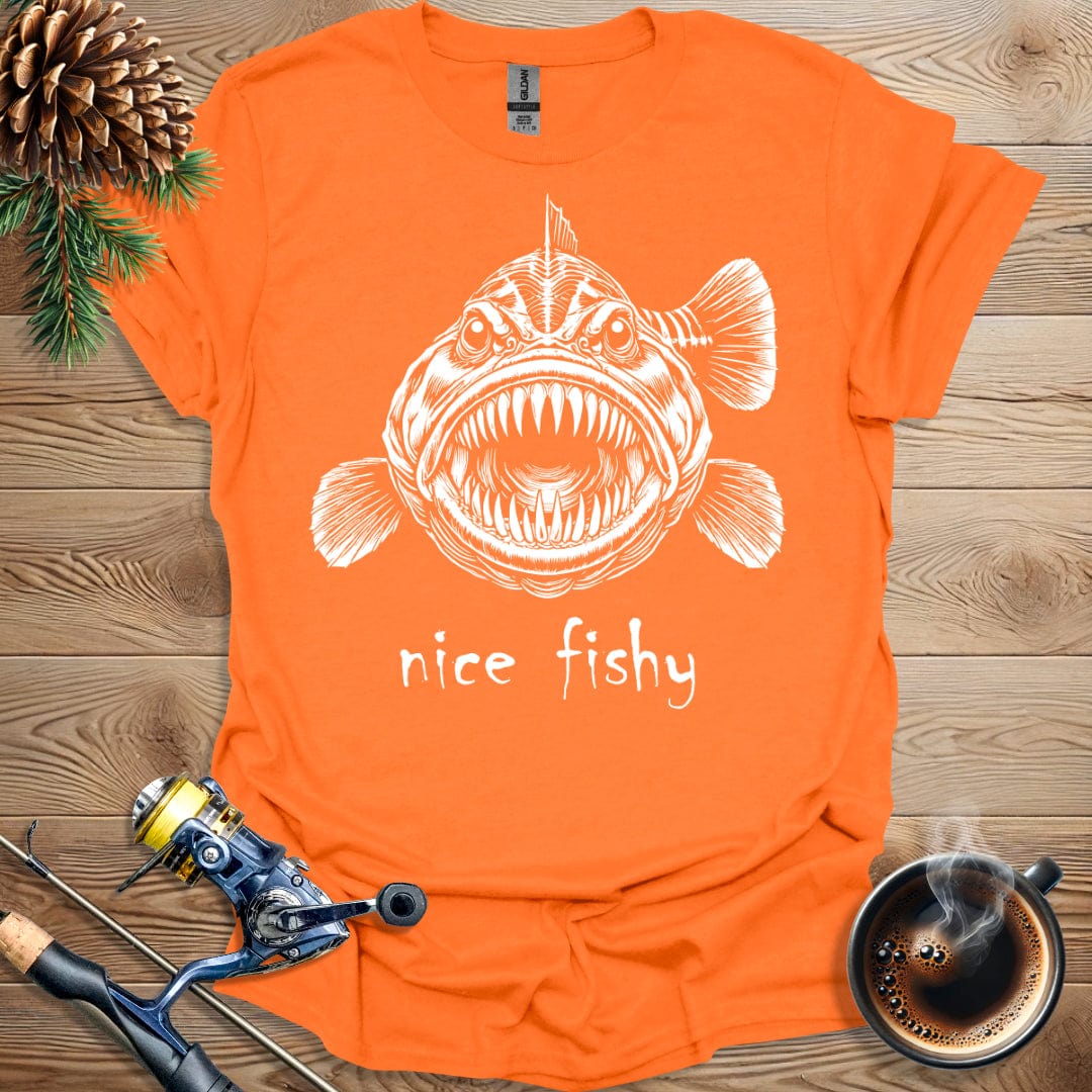 Printify T-Shirt Nice Fishy T-Shirt