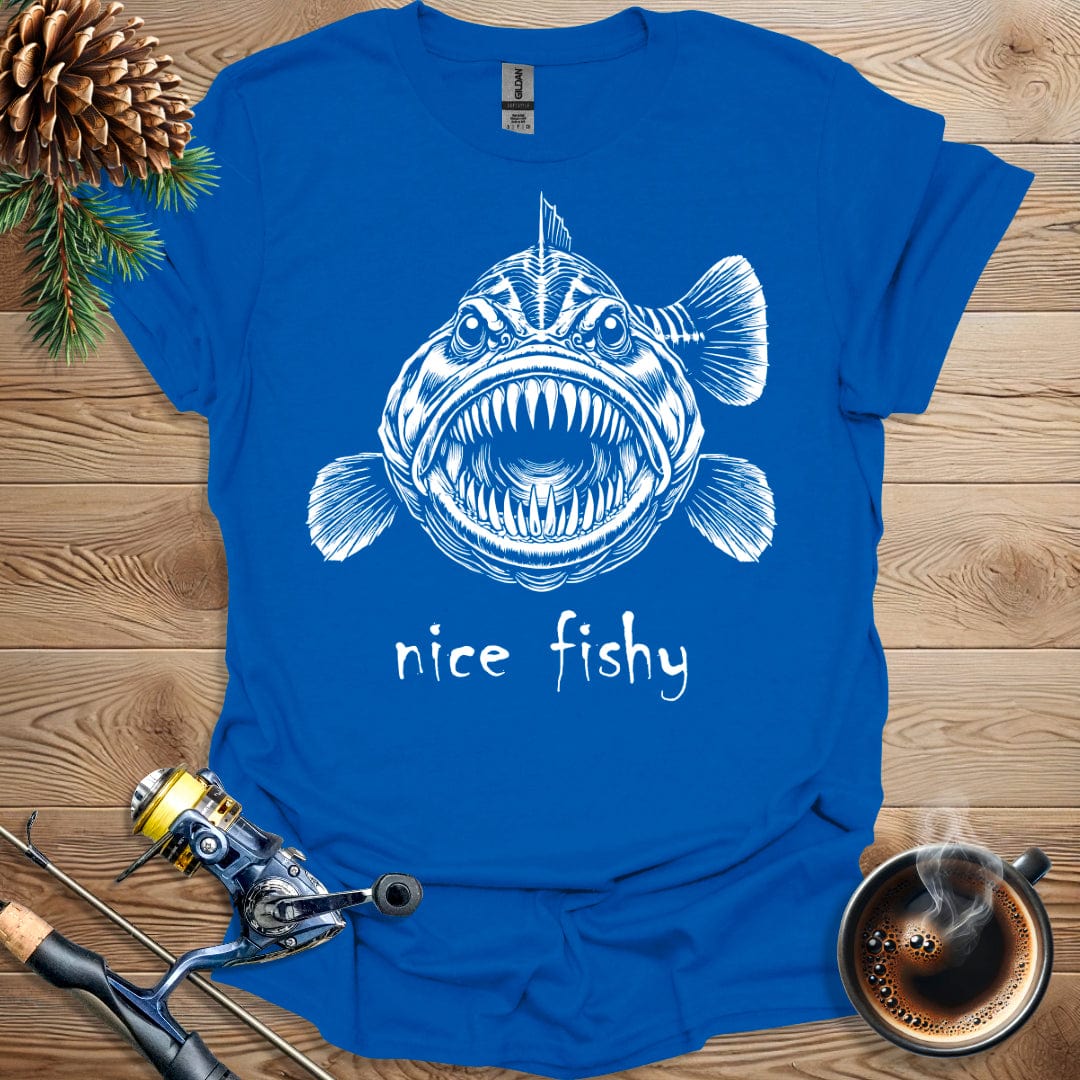 Printify T-Shirt Nice Fishy T-Shirt