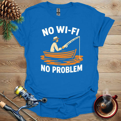 Printify T-Shirt No WiFi No Problem T-Shirt