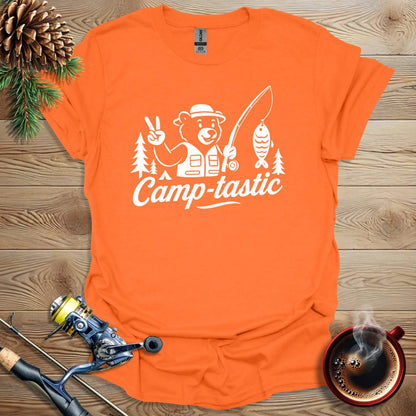 Printify T-Shirt Orange / S Camp-tastic T-Shirt
