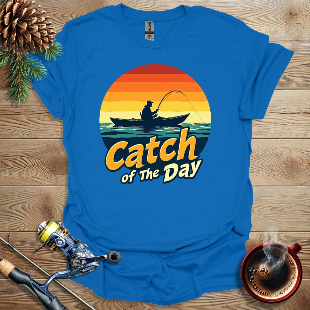 Printify T-Shirt Royal / S Catch Of The Day T-Shirt