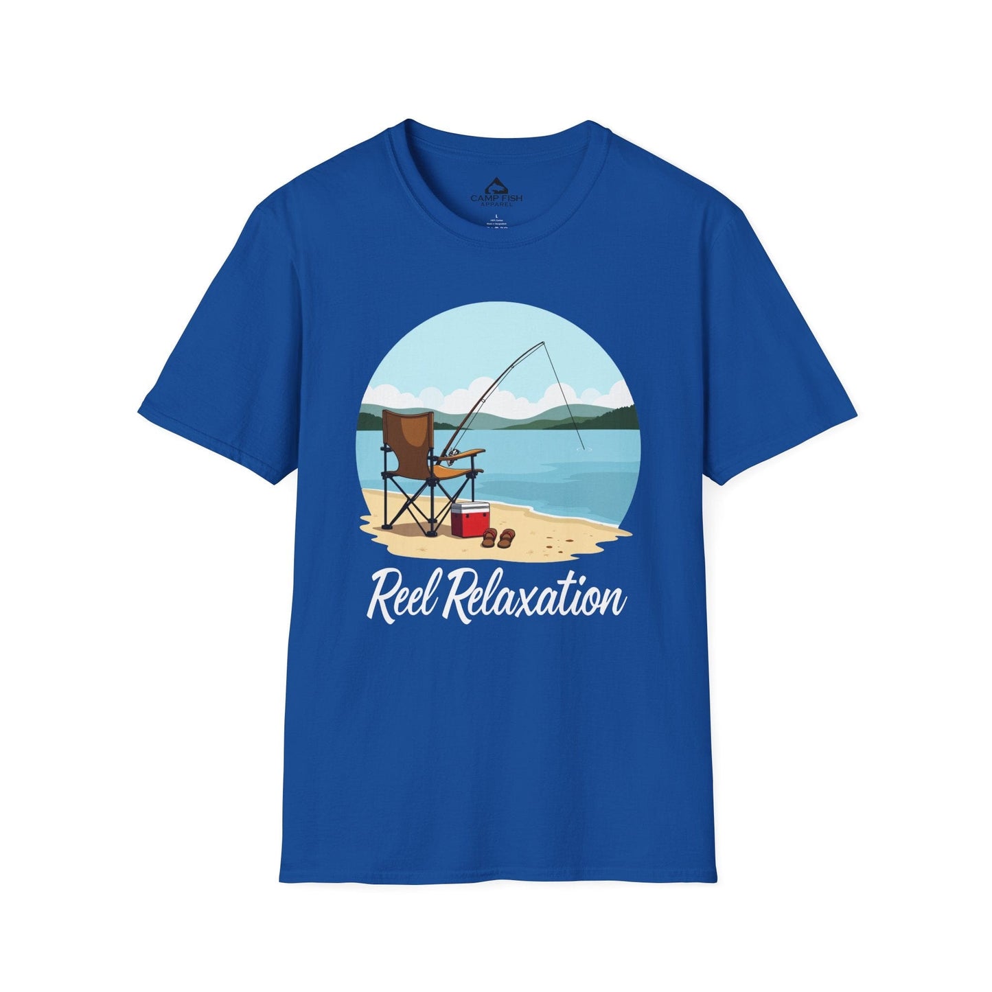 Printify T-Shirt Royal / S Reel Relaxation T-Shirt