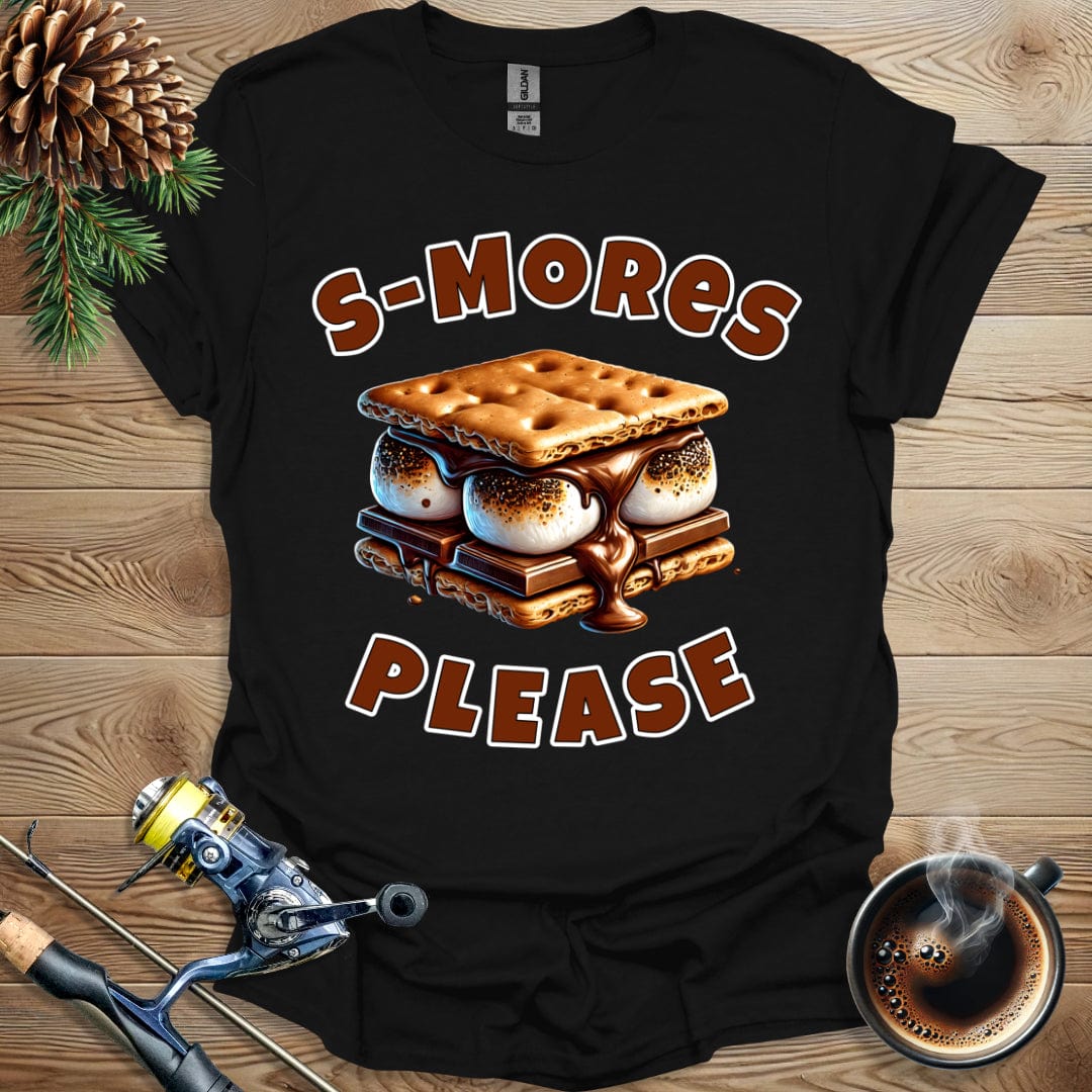 Printify T-Shirt S-mores Please T-Shirt