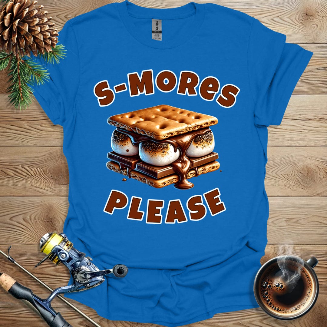 Printify T-Shirt S-mores Please T-Shirt