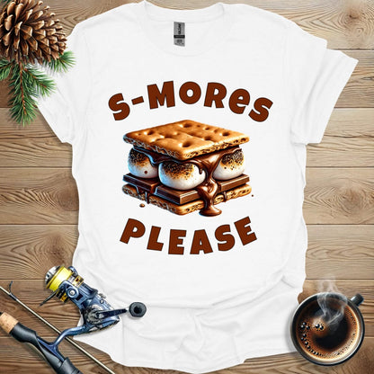 Printify T-Shirt S-mores Please T-Shirt