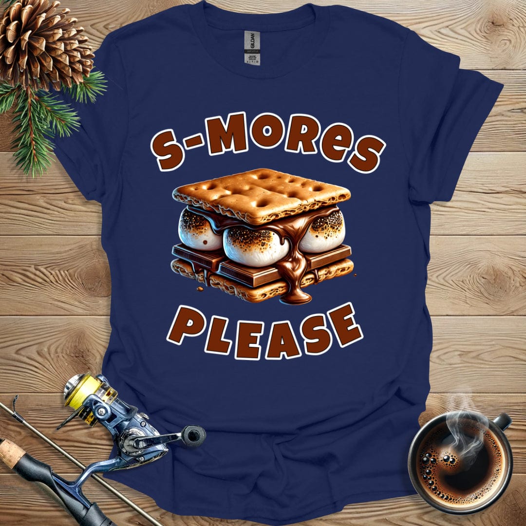 Printify T-Shirt S-mores Please T-Shirt