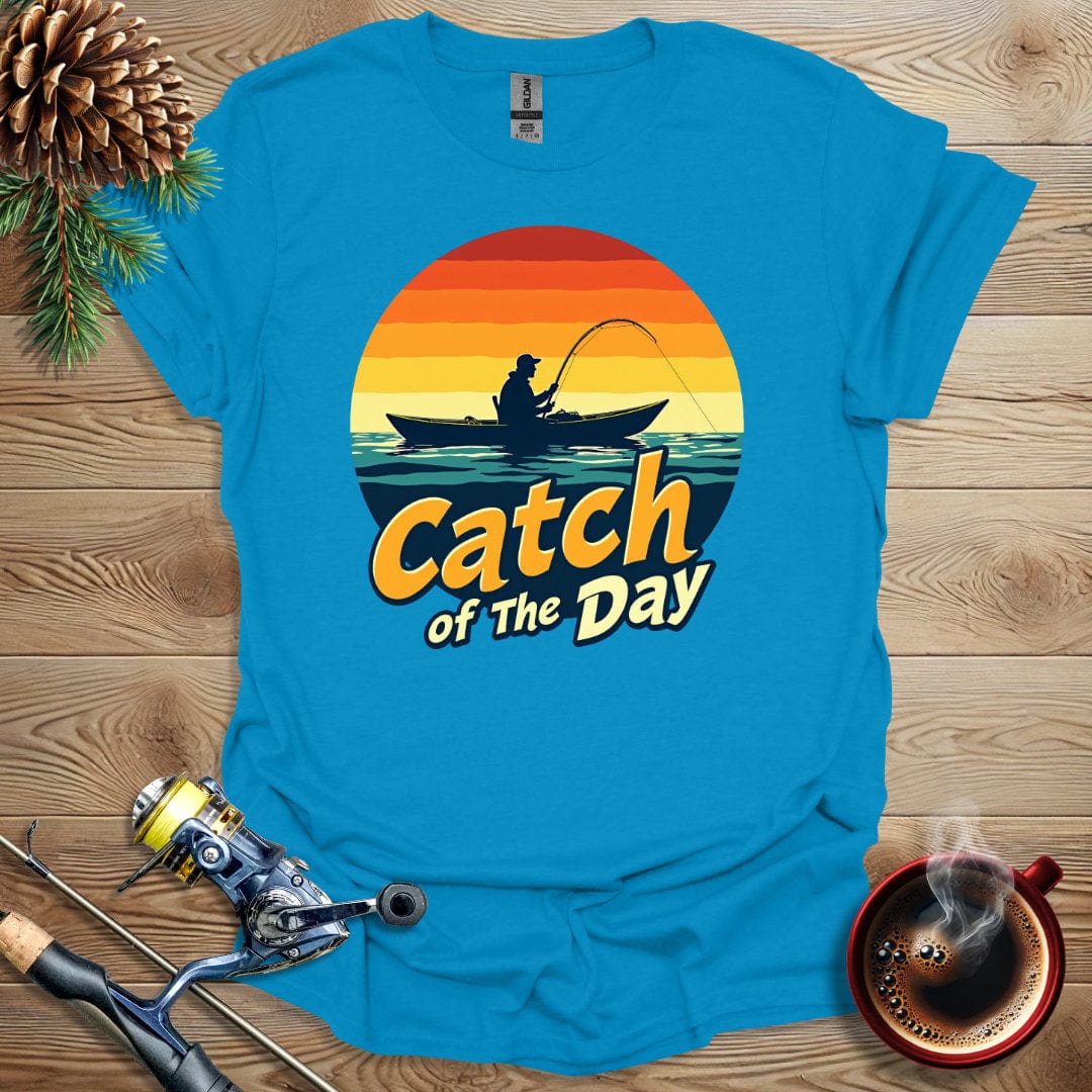 Printify T-Shirt Sapphire / S Catch Of The Day T-Shirt