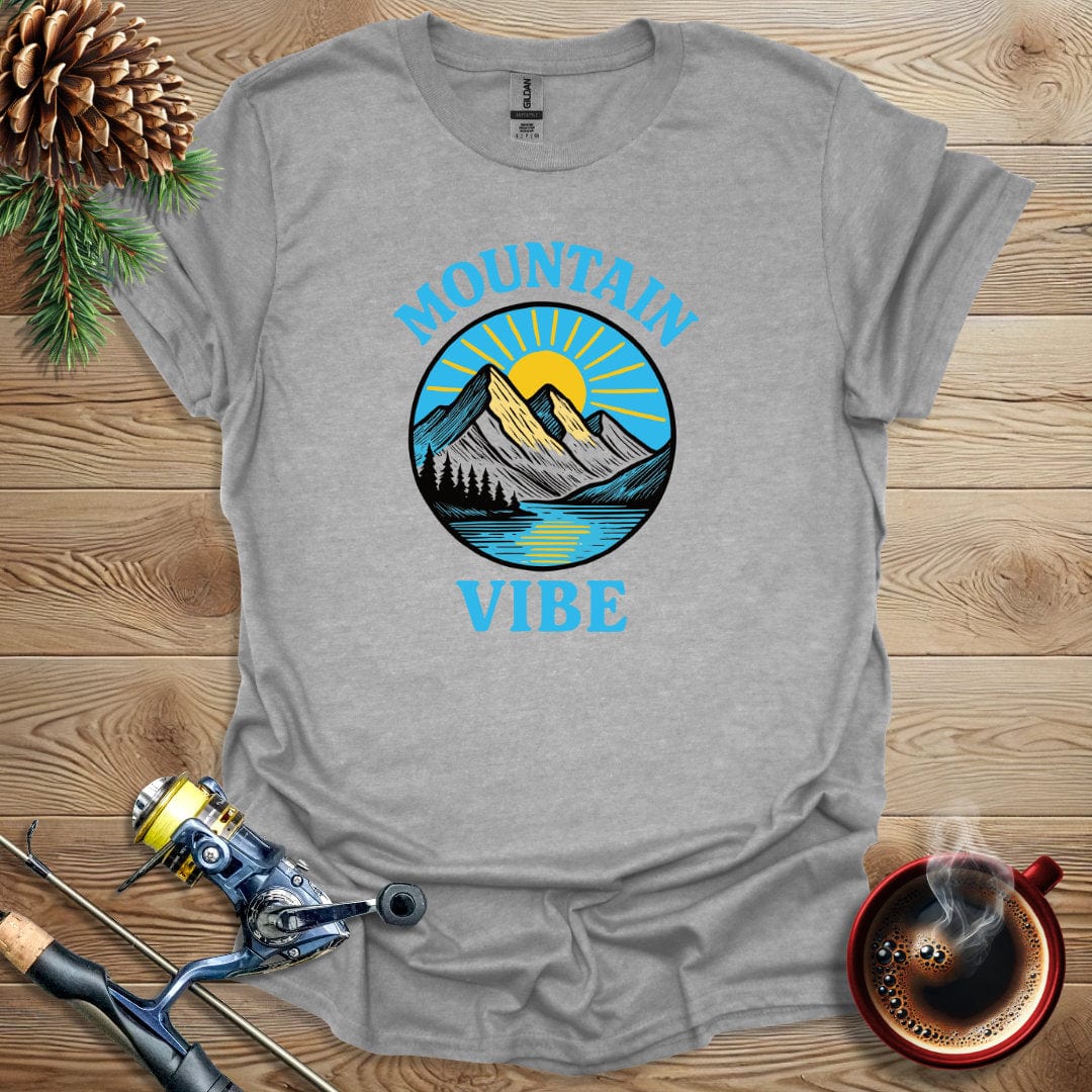 Printify T-Shirt Sport Grey / S Mountain Vibe T-Shirt